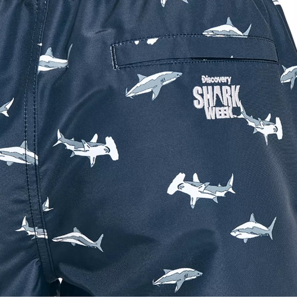 NWT Nautica x Shark Week quick dry swimming trunks mens size xs brand new w tags - Picture 5 of 8